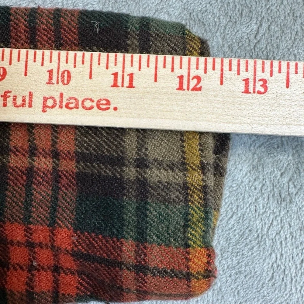 Vintage OshKosh Bgosh Plaid Barn Jacket 24 Months Corduroy Collar Quilted Lining
